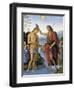 The Baptism of Christ-Pietro Perugino-Framed Art Print