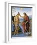 The Baptism of Christ-Pietro Perugino-Framed Art Print