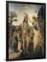 The Baptism of Christ-Andrea del Verrocchio-Framed Art Print