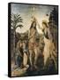 The Baptism of Christ-Andrea del Verrocchio-Framed Stretched Canvas