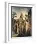 The Baptism of Christ-Andrea del Verrocchio-Framed Art Print