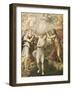 The Baptism of Christ-Juan Fernandez Navarrete-Framed Art Print