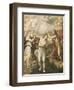 The Baptism of Christ-Juan Fernandez Navarrete-Framed Art Print