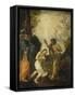 The Baptism of Christ-Lodovico Carracci-Framed Stretched Canvas