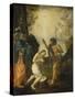 The Baptism of Christ-Lodovico Carracci-Stretched Canvas