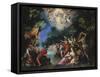 The Baptism of Christ-Johann Rottenhammer-Framed Stretched Canvas