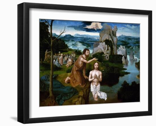 The Baptism of Christ-Joachim Patenir-Framed Giclee Print