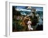 The Baptism of Christ-Joachim Patenir-Framed Giclee Print