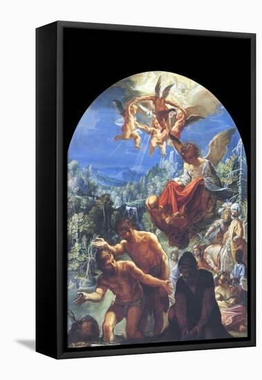The Baptism of Christ-Eisheimer-Framed Stretched Canvas