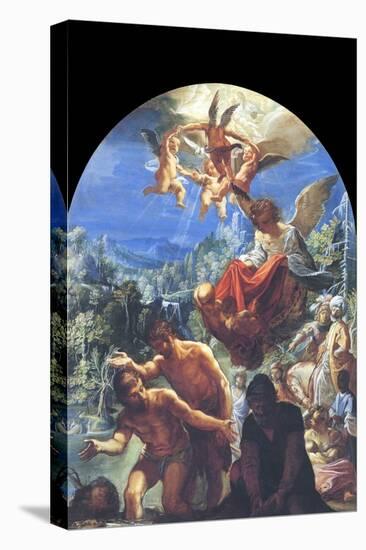 The Baptism of Christ-Eisheimer-Stretched Canvas