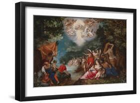 The Baptism of Christ-Jan Brueghel the Elder-Framed Giclee Print