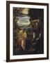 The Baptism of Christ-Domenico Tintoretto-Framed Giclee Print