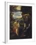 The Baptism of Christ-Domenico Tintoretto-Framed Giclee Print