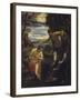 The Baptism of Christ-Domenico Tintoretto-Framed Giclee Print