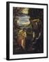 The Baptism of Christ-Domenico Tintoretto-Framed Giclee Print