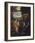 The Baptism of Christ-Domenico Tintoretto-Framed Giclee Print