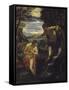 The Baptism of Christ-Domenico Tintoretto-Framed Stretched Canvas