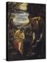 The Baptism of Christ-Domenico Tintoretto-Stretched Canvas