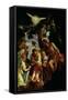 The Baptism of Christ-Paolo Veronese-Framed Stretched Canvas