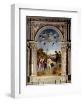 The Baptism of Christ-Giovanni Battista Cima Da Conegliano-Framed Giclee Print