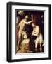 The Baptism of Christ-Cornelis Cornelisz. van Haarlem-Framed Giclee Print