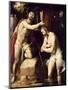 The Baptism of Christ-Cornelis Cornelisz. van Haarlem-Mounted Giclee Print