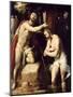 The Baptism of Christ-Cornelis Cornelisz. van Haarlem-Mounted Giclee Print