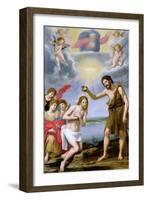 The Baptism of Christ-Ottavio Vannini-Framed Giclee Print