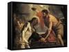The Baptism of Christ-Mattia Preti-Framed Stretched Canvas