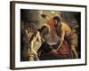 The Baptism of Christ-Mattia Preti-Framed Giclee Print