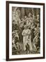 The Baptism of Clovis, Rheims, 496 A.D.-Joseph Paul Blanc-Framed Giclee Print