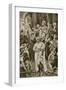 The Baptism of Clovis, Rheims, 496 A.D.-Joseph Paul Blanc-Framed Giclee Print