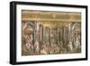 The Baptism of Constantine, 1517-1524-Gianfrancesco Penni-Framed Giclee Print