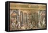 The Baptism of Constantine, 1517-1524-Gianfrancesco Penni-Framed Stretched Canvas