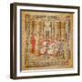 The Baptism of Constantine (Wool & Silk Tapestry)-Peter Paul (after) Rubens-Framed Giclee Print