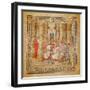 The Baptism of Constantine (Wool & Silk Tapestry)-Peter Paul (after) Rubens-Framed Giclee Print