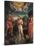 The Baptism of Jesus Christ-Calisto Piazza-Stretched Canvas