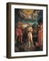 The Baptism of Jesus Christ-Calisto Piazza-Framed Giclee Print