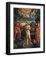 The Baptism of Jesus Christ-Calisto Piazza-Framed Giclee Print