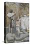 The Baptism of Jesus from 'The Life of Our Lord Jesus Christ'-James Jacques Joseph Tissot-Stretched Canvas