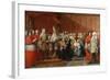 The Baptism of Prince Charles Edward Stewart (1720-88), 1722-35-Pier Leone Ghezzi-Framed Giclee Print