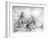 The Baptism of the Eunuch, 1641 (Etching)-Rembrandt van Rijn-Framed Giclee Print