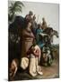 The Baptism of the Eunuch-Rembrandt van Rijn-Mounted Giclee Print