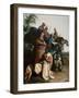 The Baptism of the Eunuch-Rembrandt van Rijn-Framed Premium Giclee Print