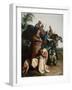 The Baptism of the Eunuch-Rembrandt van Rijn-Framed Premium Giclee Print