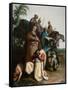 The Baptism of the Eunuch-Rembrandt van Rijn-Framed Stretched Canvas