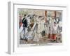 The Baptism of the Prince of Piedmont, Quirinal Palace, Rome, 1904-null-Framed Giclee Print