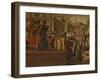 The Baptism of the Selenites-Vittore Carpaccio-Framed Giclee Print