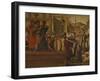 The Baptism of the Selenites-Vittore Carpaccio-Framed Giclee Print