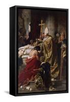 The Baptism of Vajk-Gyula Benczur-Framed Stretched Canvas